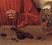 Details of St.Eligius Petrus Christus